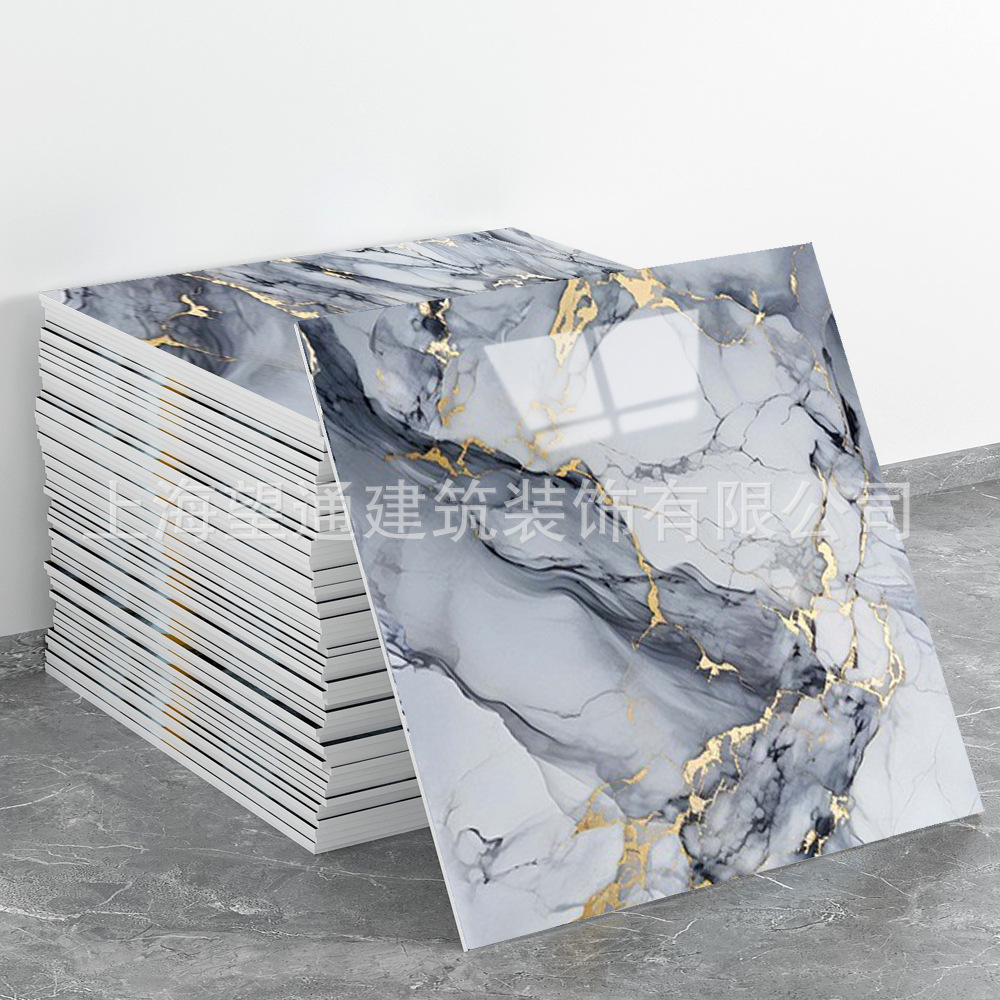 Picture of Cross-border factory 30X30cm for imitation tile stickers wall stickers self-adhesive wall decoration kitchen waterproof wallpaper