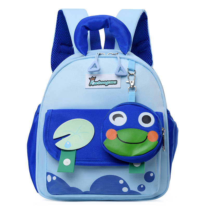 Picture of 2025 Spring New Kindergarten Schoolbag Cartoon Children 3-5 Years Old Preschool Boys and Girls Cute Breathable Backpack