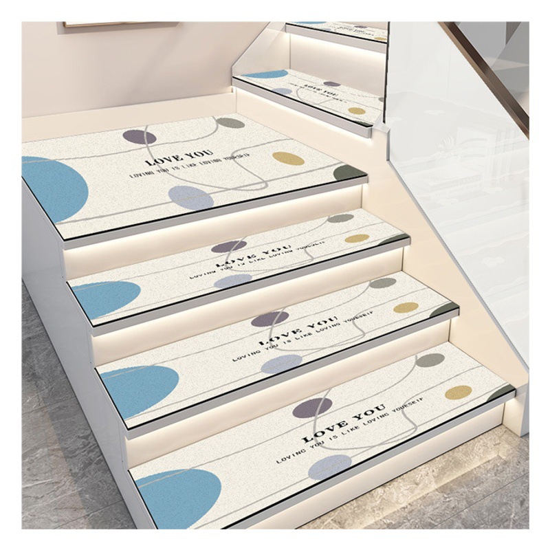 Picture of Simple style household non-slip stair mat stain-resistant easy-to-clean diatom mud floor mat non-slip cutting and soundproof floor mat
