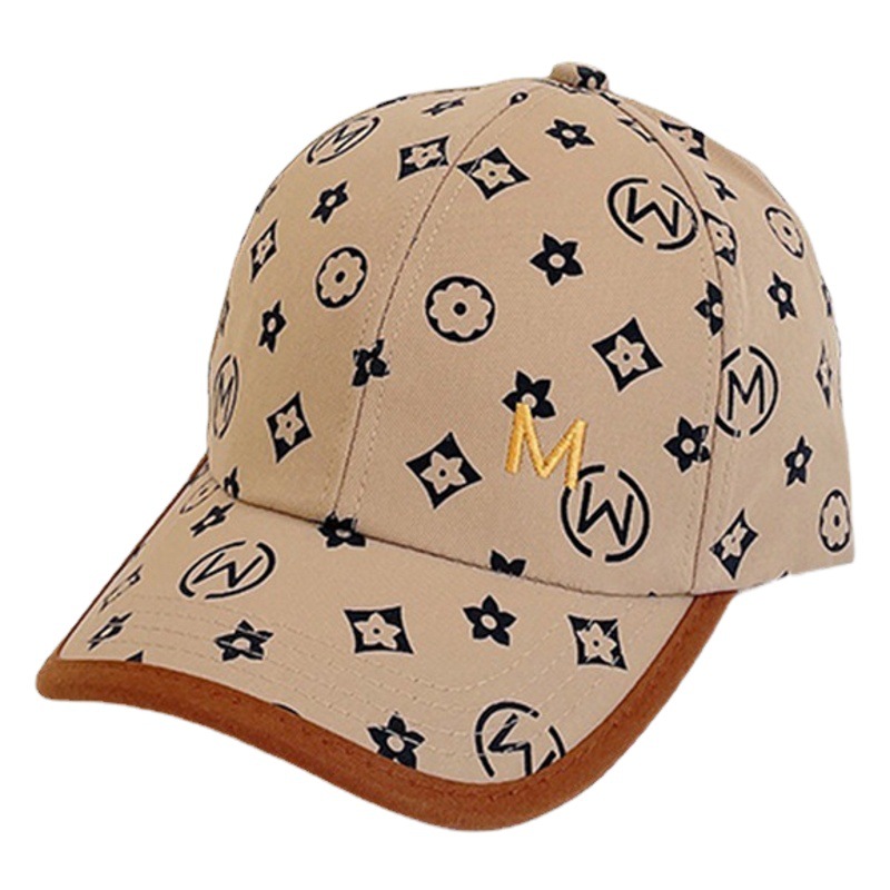 M Letter Children's Baseball Cap Benhui New Season New Fashion Children's Hat Boys and Girls All-match Baseball Cap