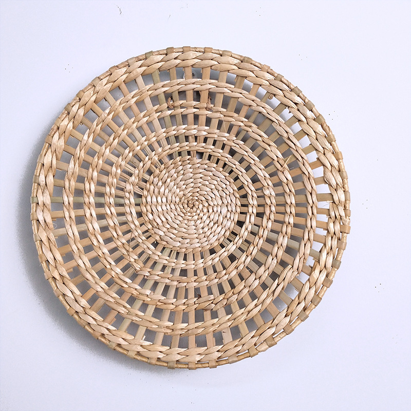 Picture of Bohemian Style Wall Decoration Straw Wall Decoration Background Wall Decoration Wall Hanging Sofa Bedside Hand-woven Wall Hanging