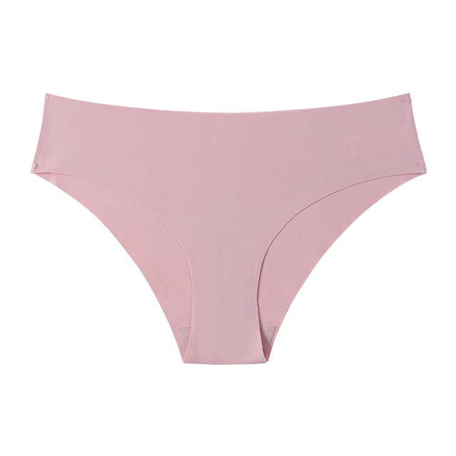 Picture of Cross-Border Seamless Ice Silk One-Piece Girls' Underwear European and American Large Size Pure Cotton Crotch Breathable Women's Briefs Wholesale