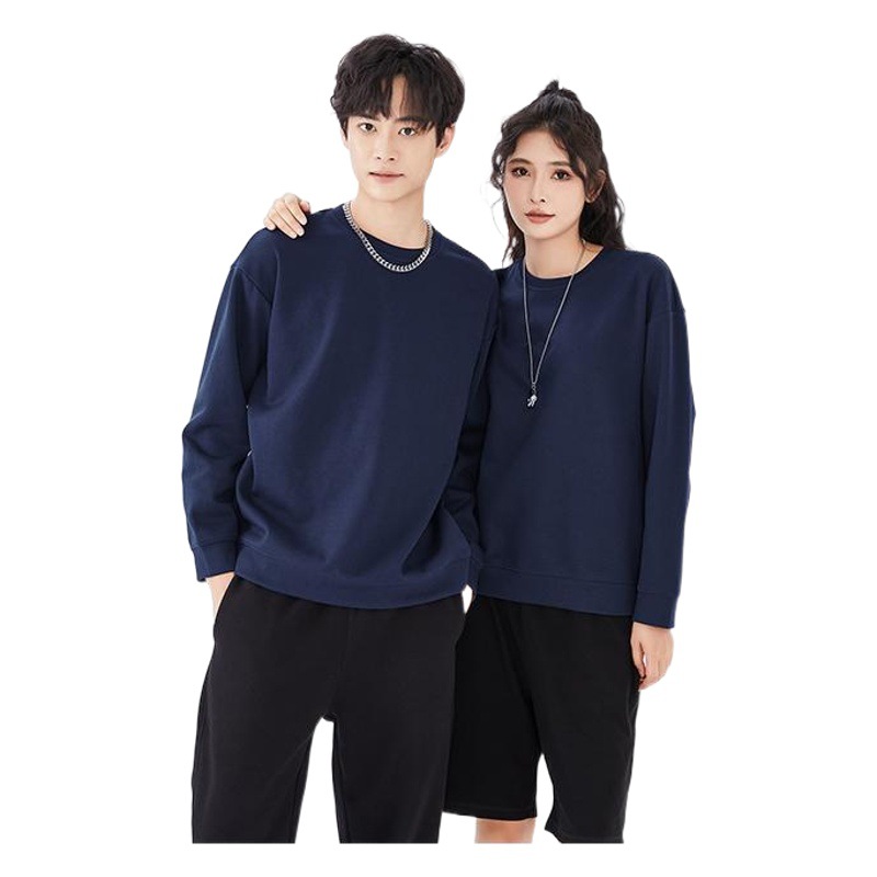 Sweater Set Z embroidery printed logo cotton round neck long sleeve overalls coat order Z group activity autumn and winter