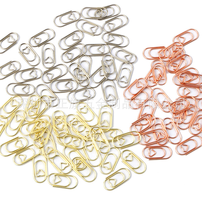 Cnglam Zhengqi Is Available for 16mm Ordinary Mini Paper Clips, Metal Office Learning Paper Clips