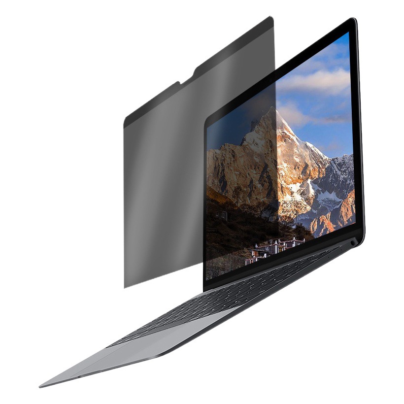 Picture of For Apple Notebook Screen Film Automatic Adsorption Super Clear Protective Film Magnetic Anti-Peep Screen Film Eye Protection Screen Film