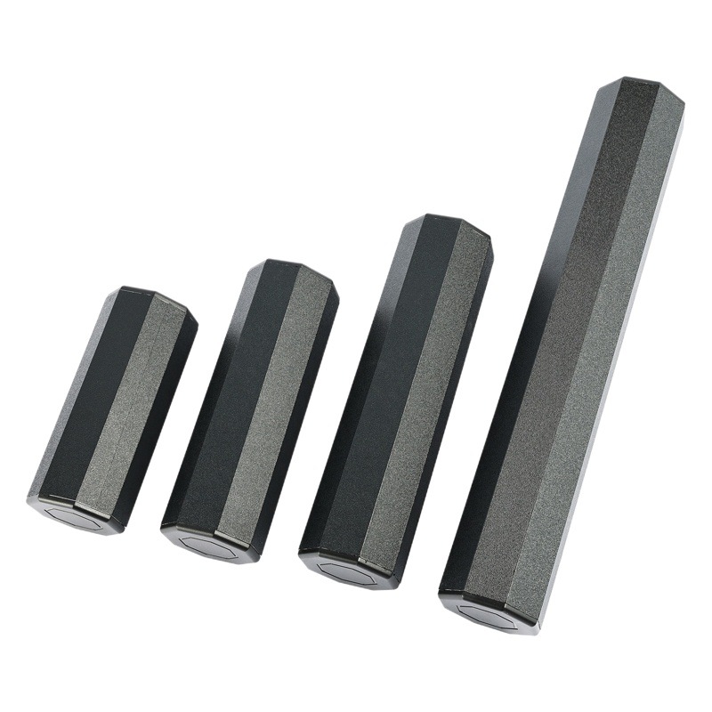 Percussion octagonal gauze tube aluminum Shaker sand barrel sand hammer instrument accompaniment
