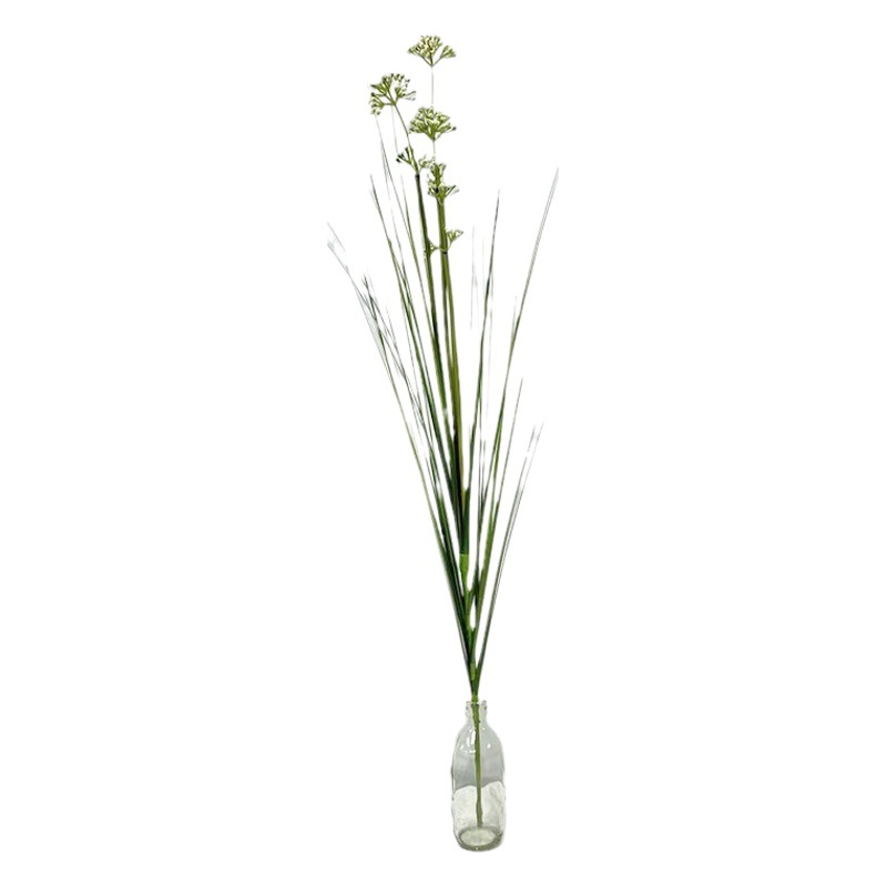 Simulated Plastic Material Onion Grass Multi-Color Dog Tail Grass Flower Box Plant Imitation Wild State Long Plant