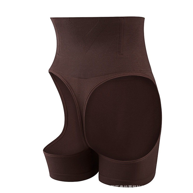 Picture of European and American High-Waisted Tummy Control Seamless Sexy Butt-Lifting Panties for Women, Butt-Enhancing Shapewear Waist-Cinching Butt-Revealing Pants