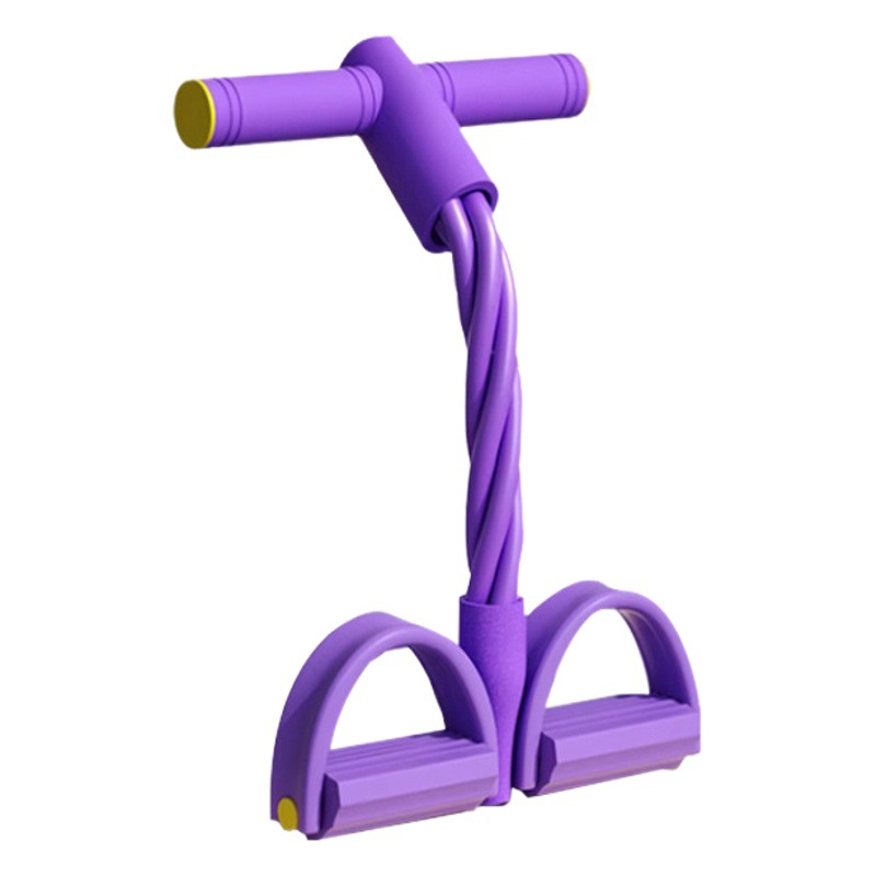 Li-Ning Foot Pedal Resistance Band Multifunctional Fitness Yoga Equipment Pilates Rope Slimming Abdominal Sit-Ups Slimming Tool