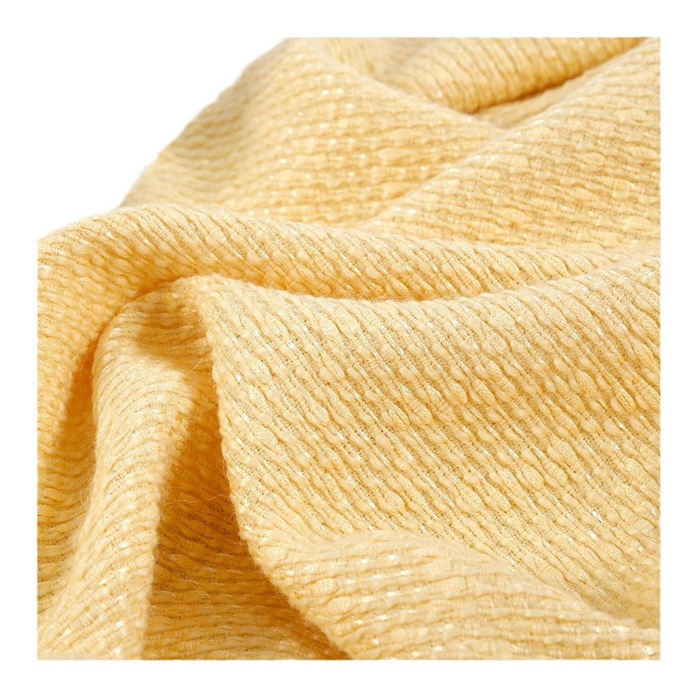 Picture of Flowing Velvet Chanel-Style Fabric 2024 Autumn and Winter Coarse Woven Tweed Chanel-Style Jacket Fabric
