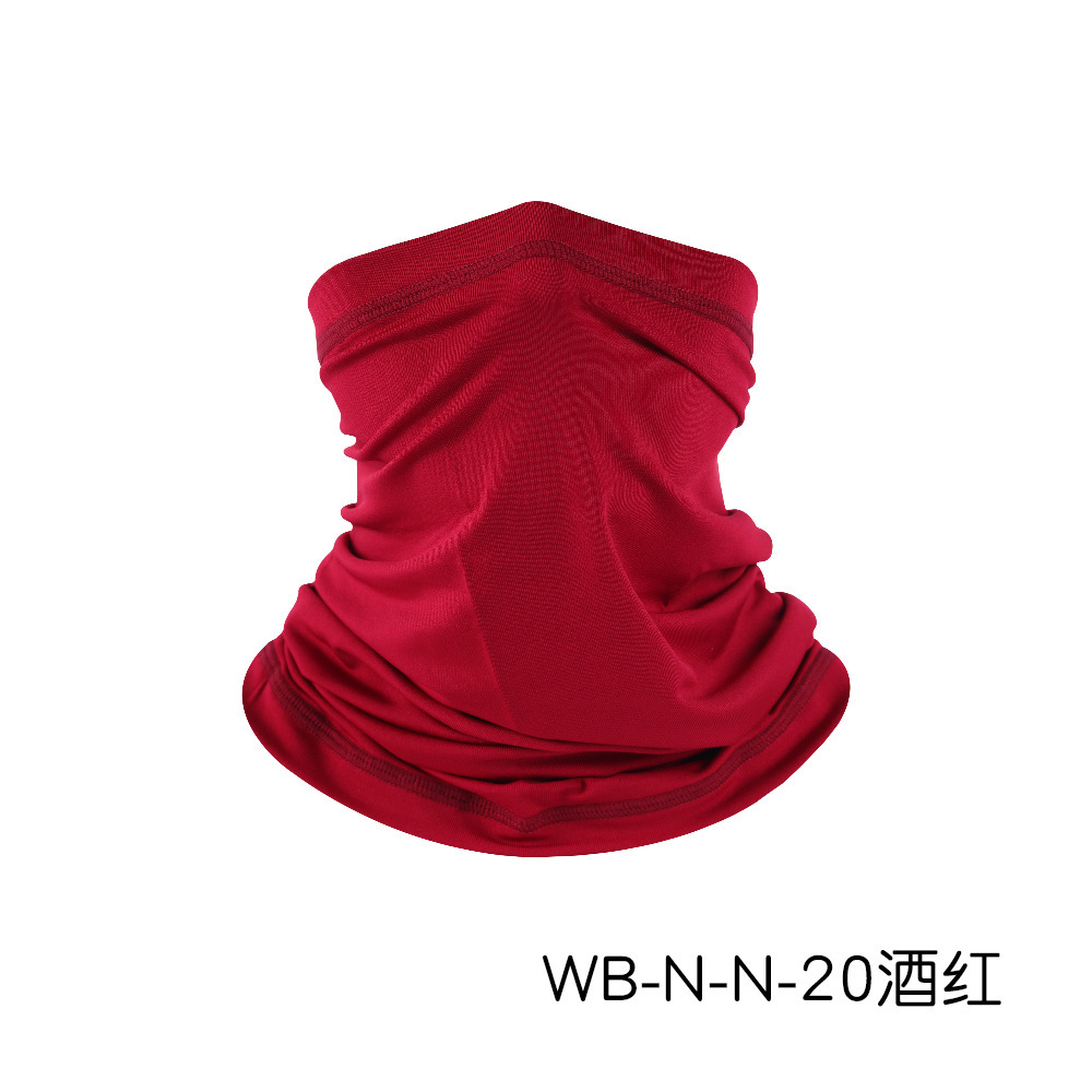 Picture of Outdoor breathable sunscreen breathable Ice Silk sports turban scarf Fishing Magic face scarf collar riding mask headgear