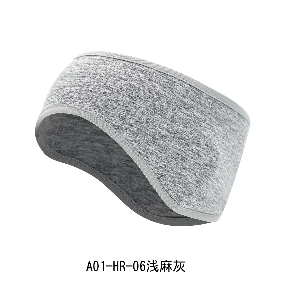 Picture of Amazon autumn and winter fleece outdoor ear protection hair band Sports running riding warm cold-proof headgear forehead protection headband