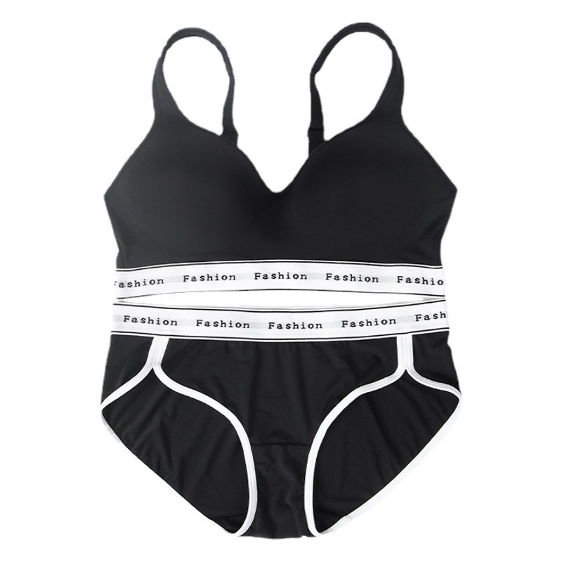 No trace sports underwear suit women bra bra no steel ring breathable girls summer letters women's wholesale