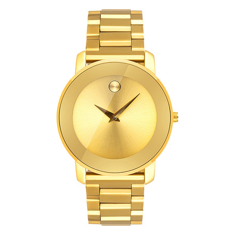 MISSFOX watch popular classic ultra-thin men's watch business stainless steel with waterproof brand quartz watch