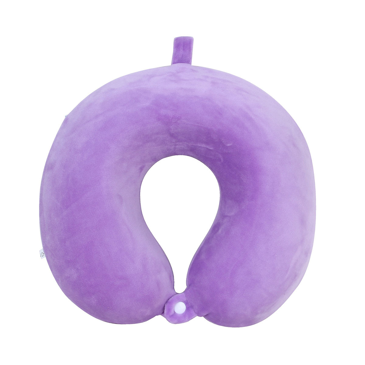 Picture of Memory pillow U-shaped pillow travel neck pillow U-shaped neck pillow LOGO embroidery U-shaped monochrome solid color memory foam U-shaped pillow