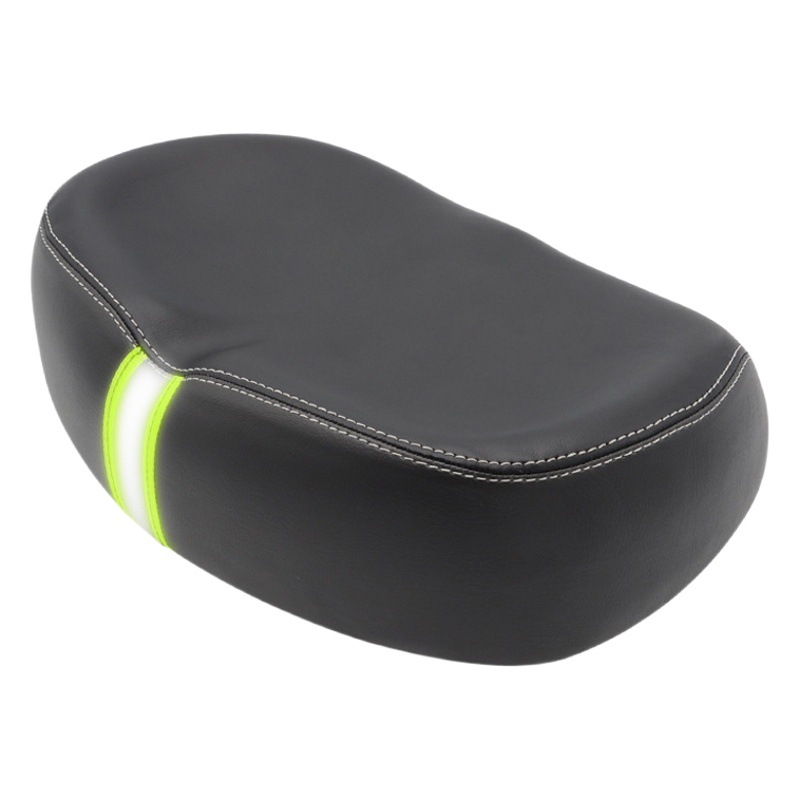 New Reflective Strip Cross-border Bicycle Saddle Reflective Widened Soft and Comfortable Bicycle Cushion Riding Equipment