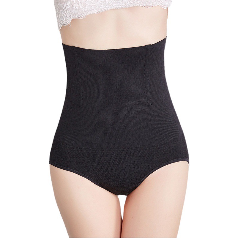 Honeycomb Body Pants High Waist Postpartum Belly Pants Body-shaping Body-shaping Hip-lifting Belly-tucking Underwear Women's Seamless Waist Shaping Pants