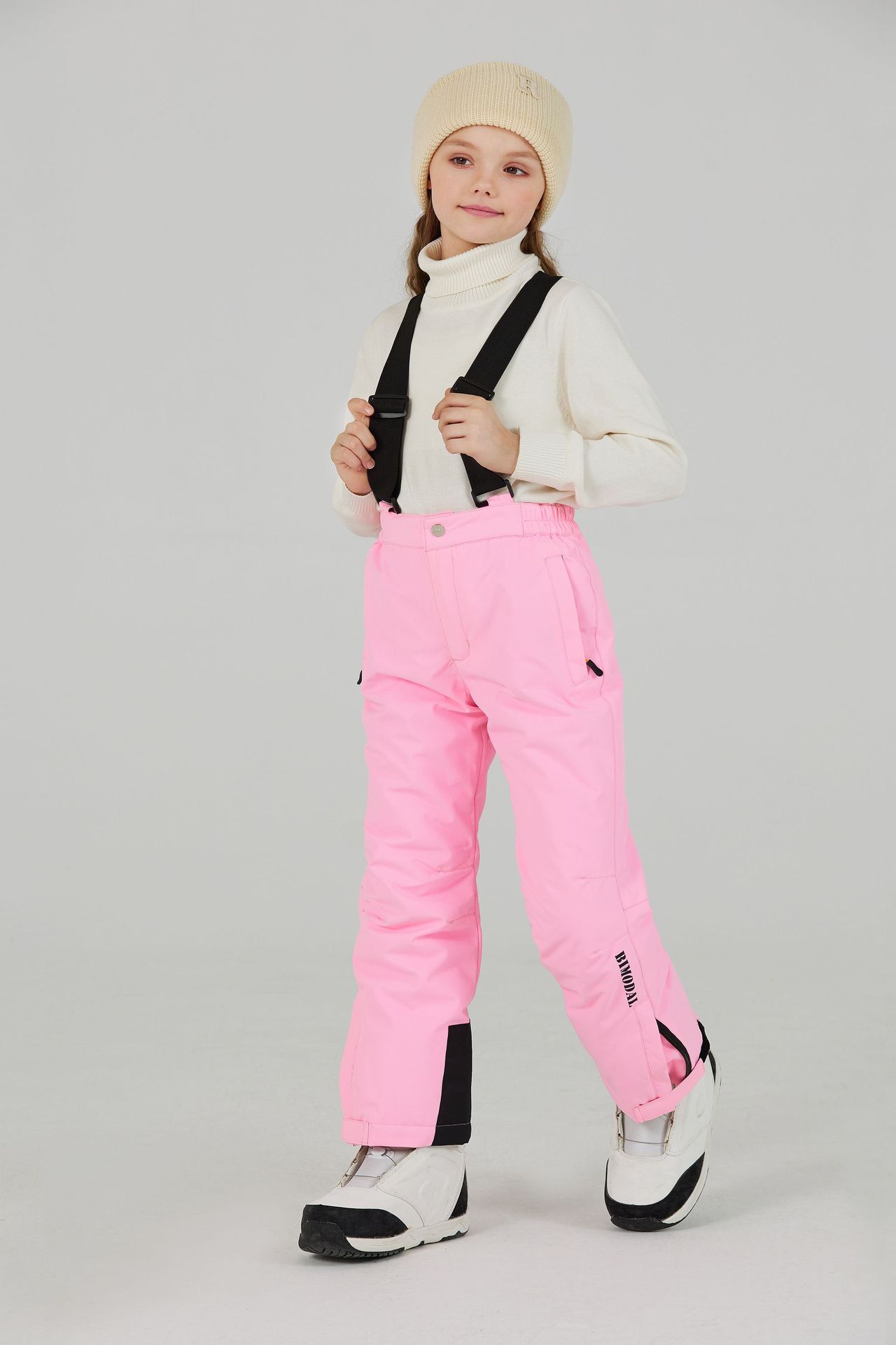 Picture of Children's Ski Pants, Single Board and Double Board, Loose, Large, Windproof, Waterproof, Warm, Ski and Mountaineering