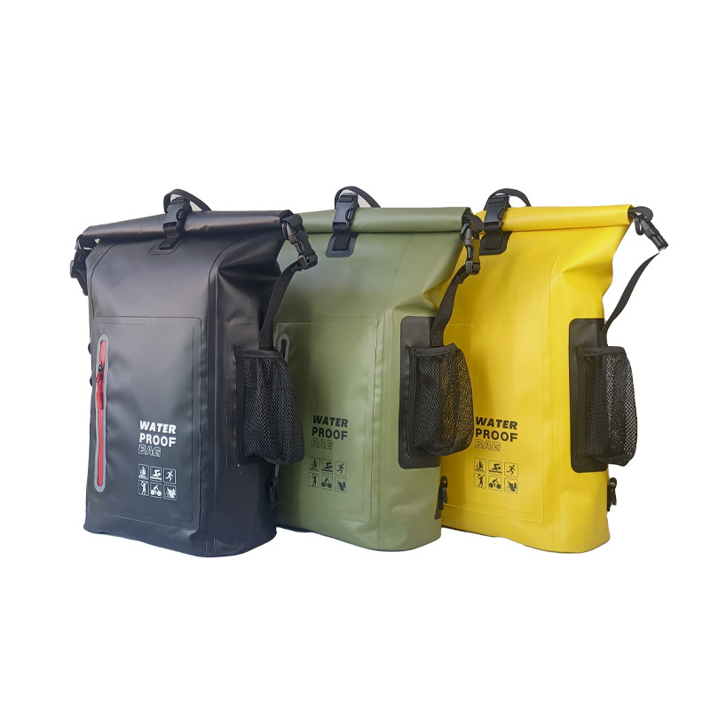 Picture of Cross-Border Pvc Backpack Outdoor Sports Waterproof Bag Mountaineering Camping Men's Travel Bag Student Computer Backpack