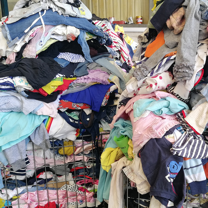 Picture of Used Summer Clothes Wholesale Usedclothes Korean Style Women's Clothing Men's Clothing Children's Clothing Foreign Trade Export All-Inclusive Korean Style Trendy