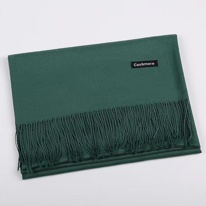Picture of Imitation Cashmere Scarf for Women in Autumn and Winter, Warm Outer Wear, Japanese and Korean Sweet Gift, Fashionable Shawl, Factory Direct Sales, Cashmere Texture