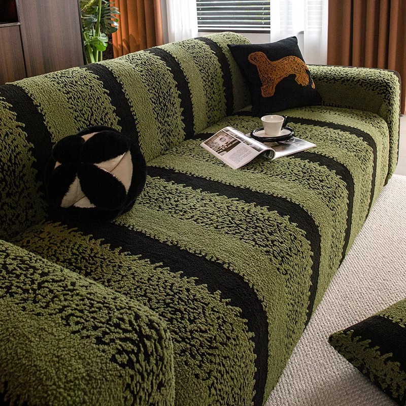 Picture of Autumn and Winter Plush Sofa Cover All-Inclusive Universal Cover 2025 New Four-Season Universal Anti-Cat Scratch Elastic Protective Cover