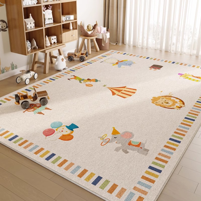 Picture of Carpet Living Room Children's Room Layout Reading Area Parking Lot Early Education Center Floor Mat Climbing Mat Bedroom Study Mat