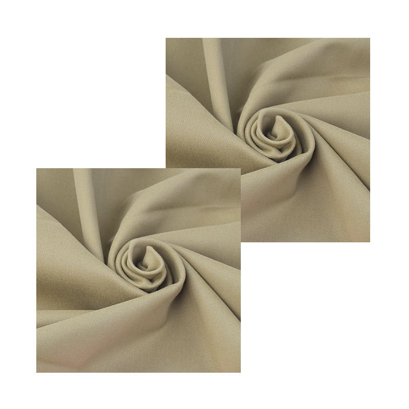 Cotton Acrylic Stretch Satin Viscose Stretch Satin 20*32/2 + 70D Positive and Reverse Sanding