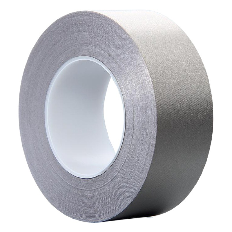 Plain Weave Conductive Cloth Tape Emi Anti-Interference Anti-Radiation Electromagnetic Shielding Single-Sided and Double-Sided Silver-Gray Mesh Tape