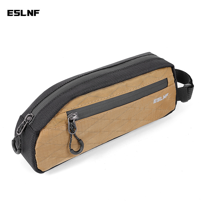 Picture of ESLNF road bike bag upper tube bag mountain bike front beam bag anti-splashing riding bag quick release riding equipment