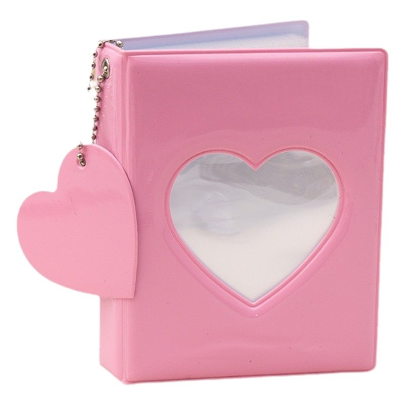 Wholesale Supply love mirror 3-inch single grid Polaroid photo album star-chasing aidou album small card storage book