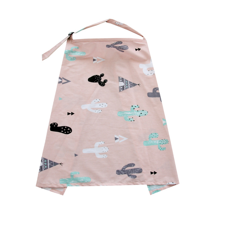 Picture of Cotton Breastfeeding Towel Breastfeeding Towel Breastfeeding Towel Go Out Breastfeeding Shawl Spring Summer Autumn Shelter Towel Sling Cloth Prevent Light