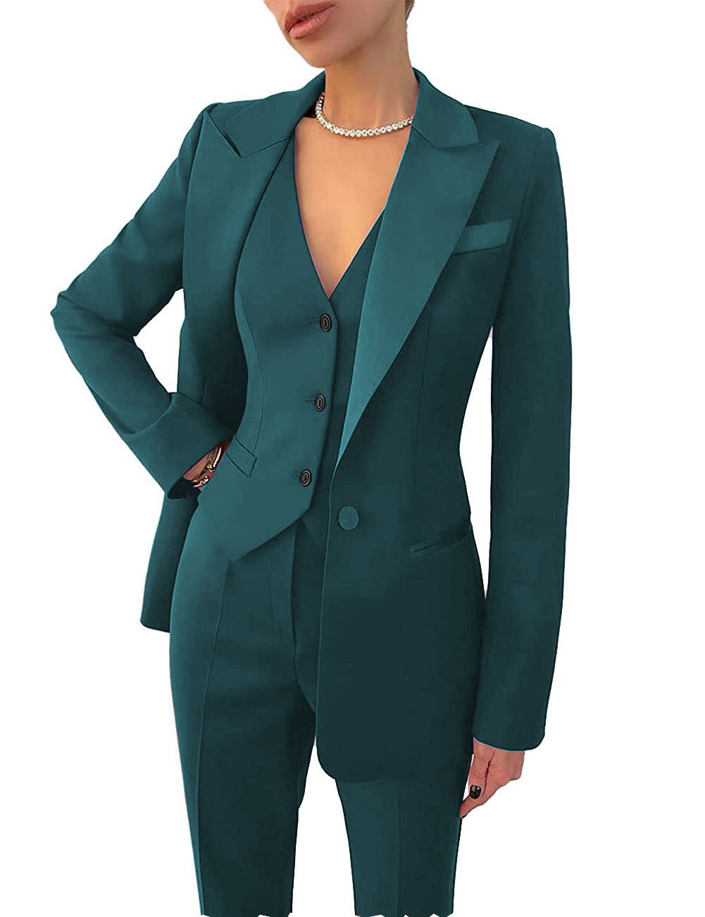 Picture of Cross-Border Women's Three-Piece Suit Business Professional Casual Women's Suit Amazon Best-Selling Three-Piece Suit for Women