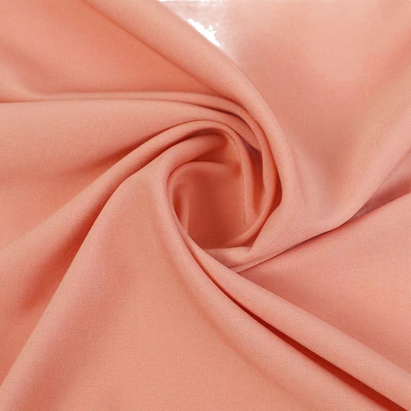 Picture of In-Stock 100D Four-Way Stretch Black and White Plain Polyester Fabric for Hanfu Skirts and Pants Lining Printed Base Fabric Manufacturer