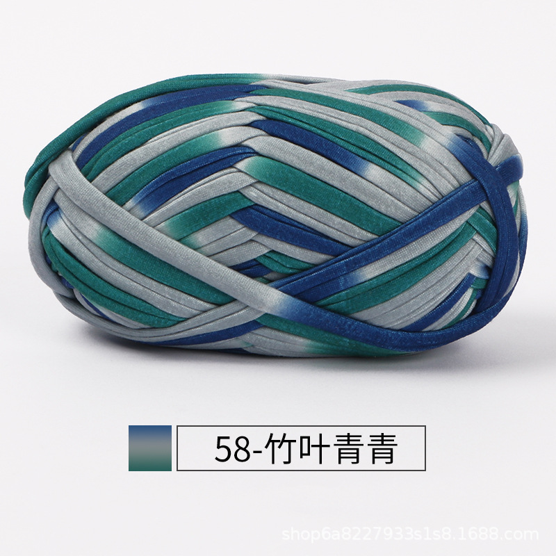 Picture of Cloth thread hand-woven slippers bag large group of shoes special color Net Red Hook Slipper hook shoes wholesale wool