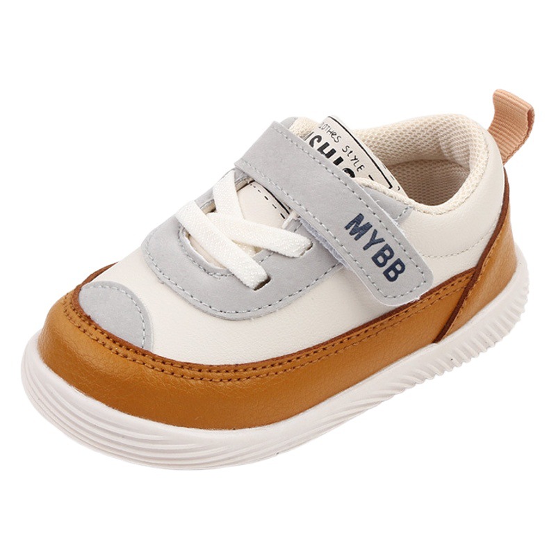 Toddler Shoes Women's Baby Spring and Autumn 1-2 Years Old Soft Sole Non-slip Shoes Men's Baby Shoes All-match Casual Shoes Trendy 2756 Shoes