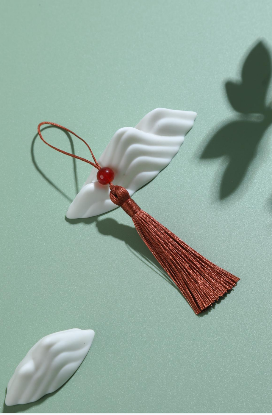 Picture of Tassel small hanging spike 7cm beaded antique retro bookmark spike decorative pendant accessories pendant pendant wholesale