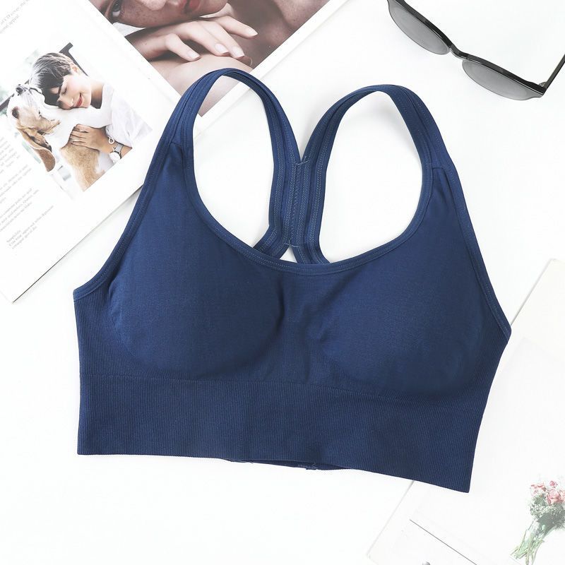 Picture of Nylon Underwear Women's Push-Up Shockproof Running Bra Without Steel Ring Beautiful Back Yoga Tube Top Cross-Border Hot Sale