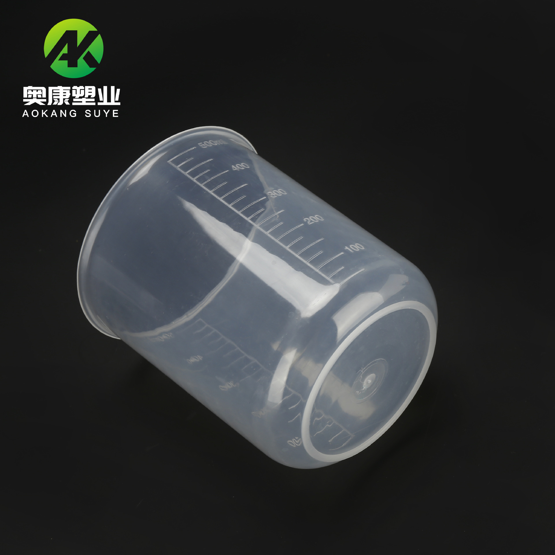 Picture of Plastic beaker 500ml measuring cup thickened pp laboratory fishing bait 500ml scale measuring cup measuring device