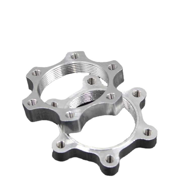 Aluminum Alloy flange disc brake mountain bike bicycle brake pad washer brake disc base accessories