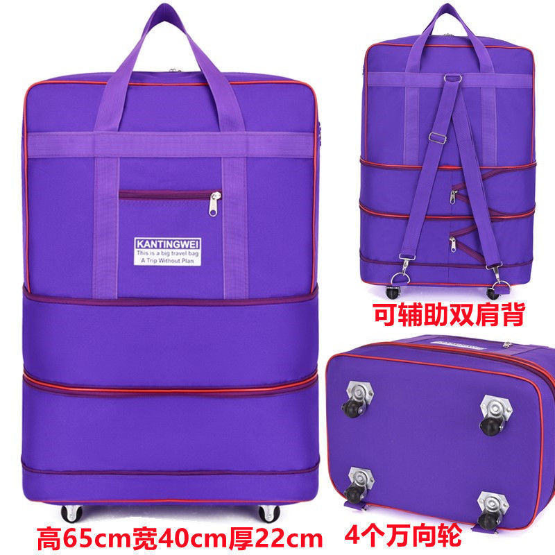 Picture of Waterproof Oxford Cloth Suitcase, Large Capacity Travel Bag, 158 Aviation Checked Bag, Overseas Moving Luggage Bag