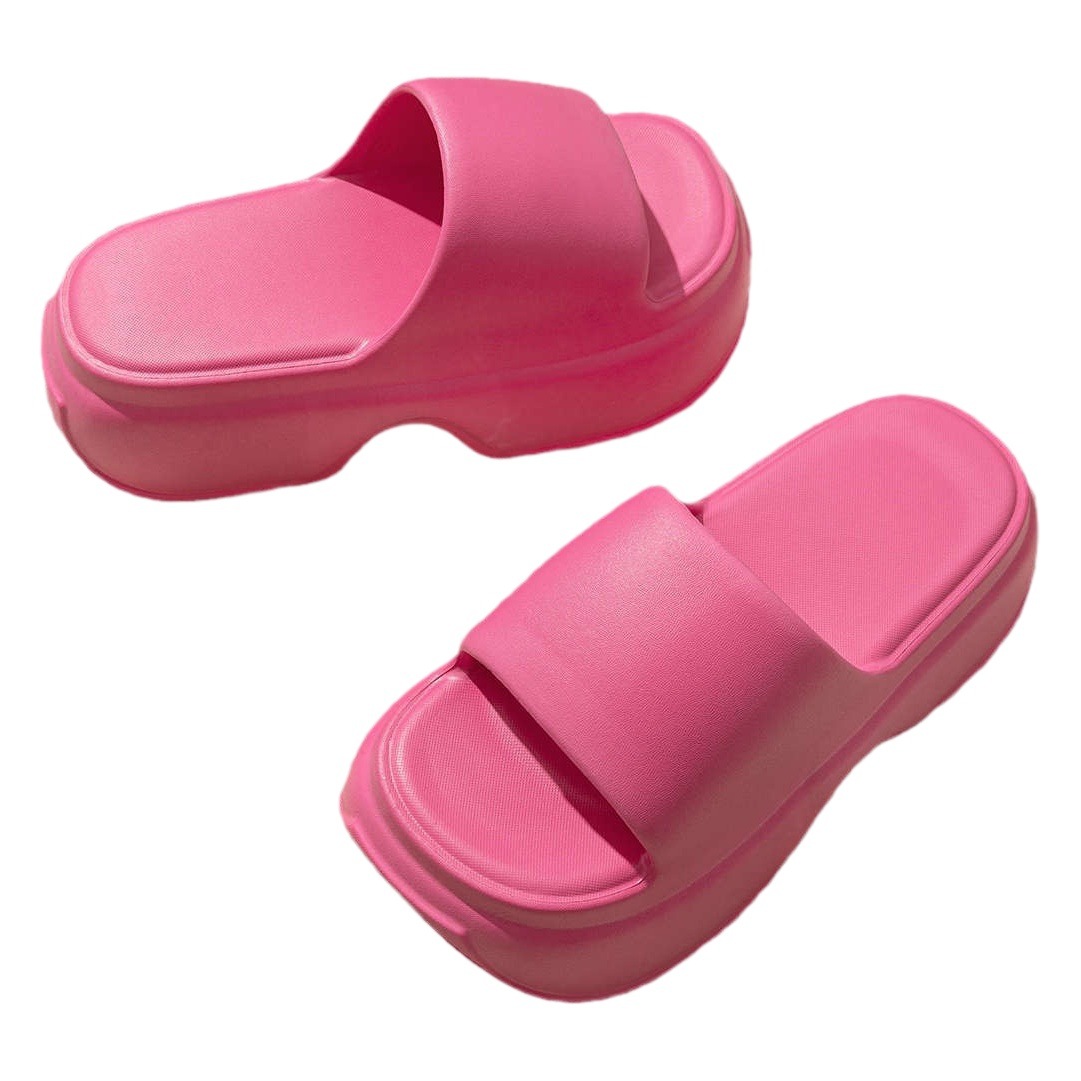 Sandals and Slippers Women's Summer Outer Wear 2025 New Home Indoor Non-slip Seaside Beach Shoes Height-increasing Sandals for Women