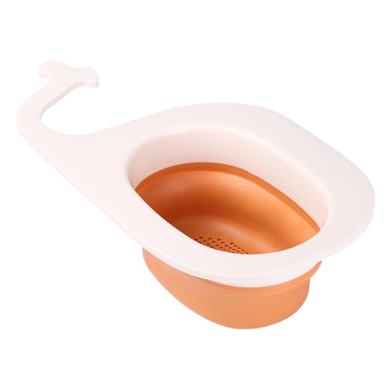 Fruit and vegetable drain basket wholesale small whale kitchen multi-function kitchen sink hanging garbage filter storage basket