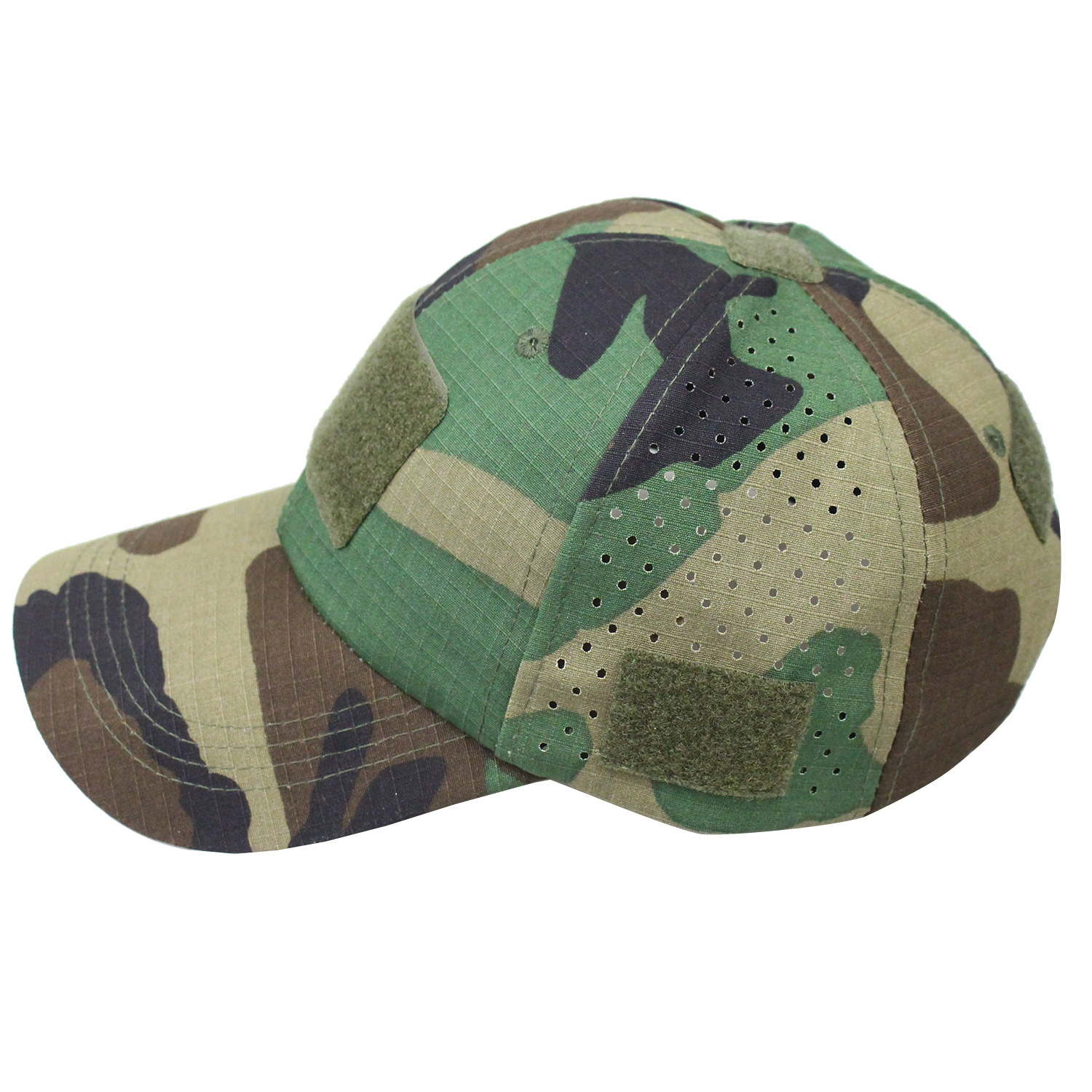 Picture of Outdoor Tactical Baseball Cap Men's Summer Camouflage Cap Mountaineering Sunshade Sun Protection Fishing Cap Velcro Net Hat