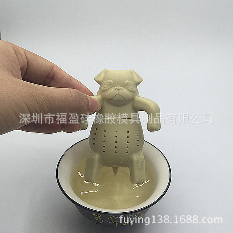 Picture of Factory spot home tea filter silicone tea bag tea drain new strange daily small gifts