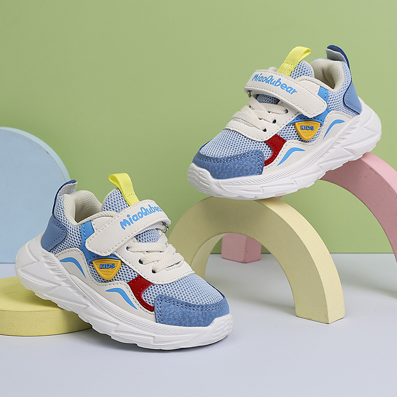 Children's Shoes 2024 Autumn New Toddler Shoes Casual Soft Sole Non-slip Baby Boys and Girls Infant and Young Children's Capable Shoes