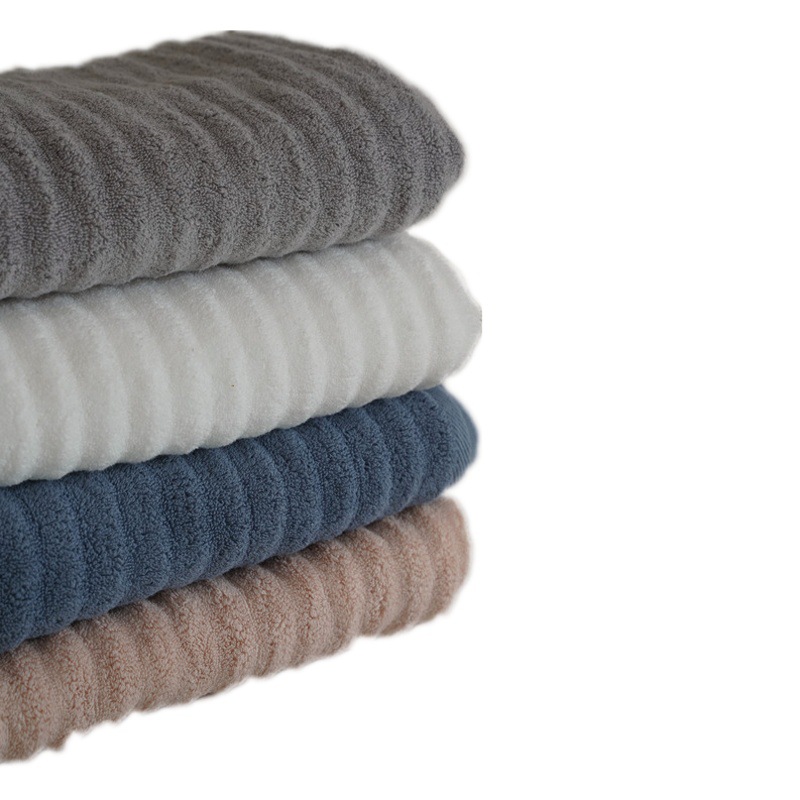 Japanese Style Xinjiang Long-Staple Cotton Towel Household Pure Cotton Kidsren's Face Wash Plain Face Towel Adult Absorbent Bath Towel Wholesale