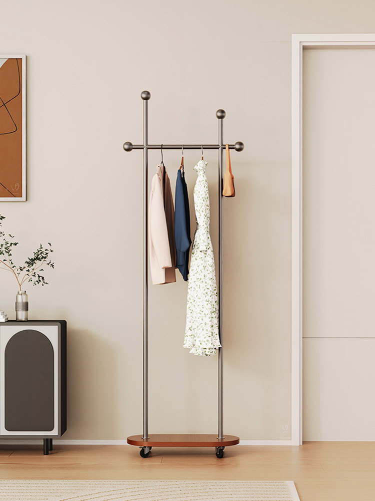 Used coat rack bedroom floor hanger new style does not take up space hanger storage rack home hanger hanger rack