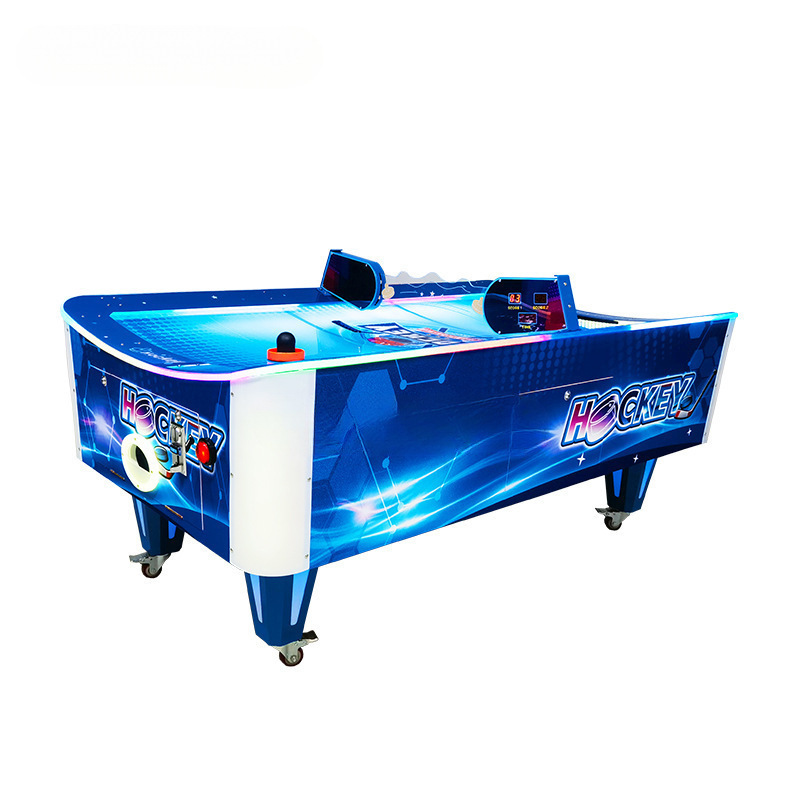 Coin payment, QR code scanning, ice hockey table, entertainment arcade machine, fun hockey battles, endless interactive fun