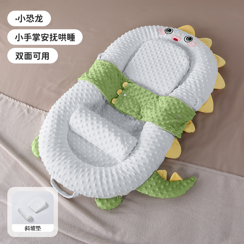 Picture of Bed-In-Bed Baby Newborn Anti-Pressure Baby 0 to 3 Years Old Anti-Jump Sleeping Artifact Anti-Choking Milk Spit Sleeping Pad Sleeping Nest